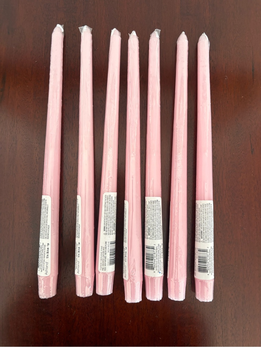 12” Taper Candle by Ashland (Pack of 7)